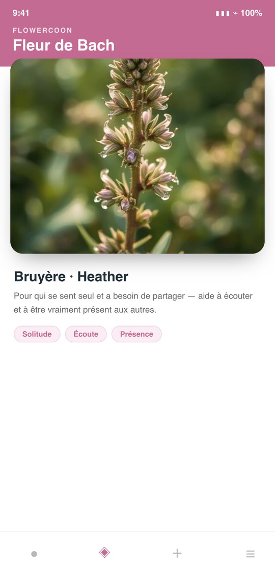 Flowercoon — Fleur de Bach